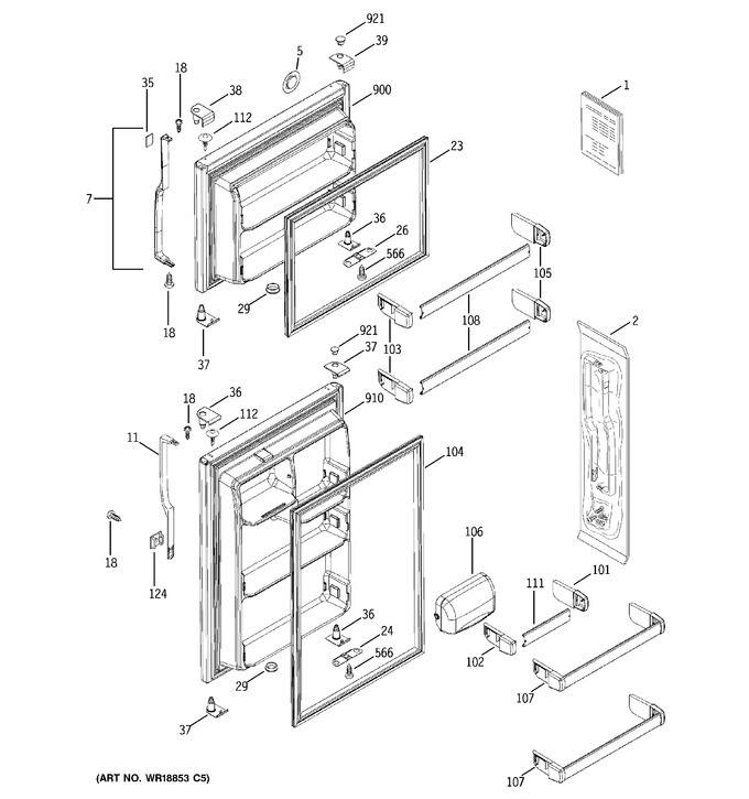 Diagram for DTS18ICRFRBB