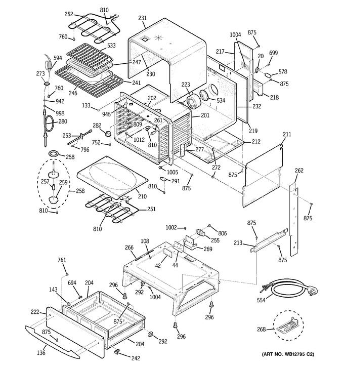 Diagram for JCS968KF3CC