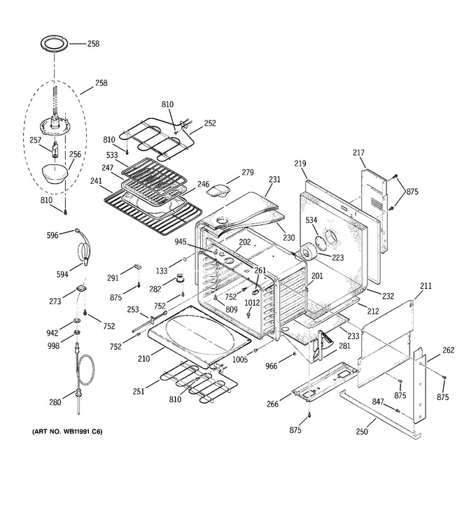 Diagram for JD966SD2SS