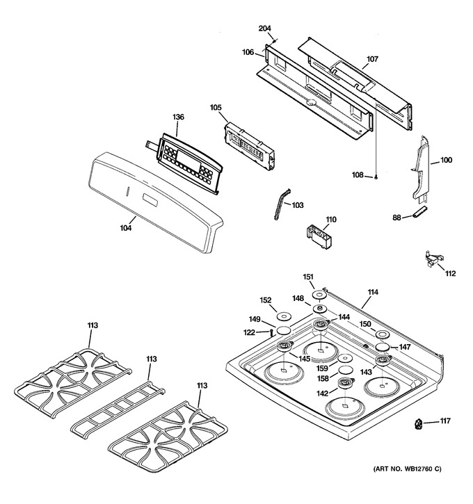 Diagram for JGB900WEF1WW