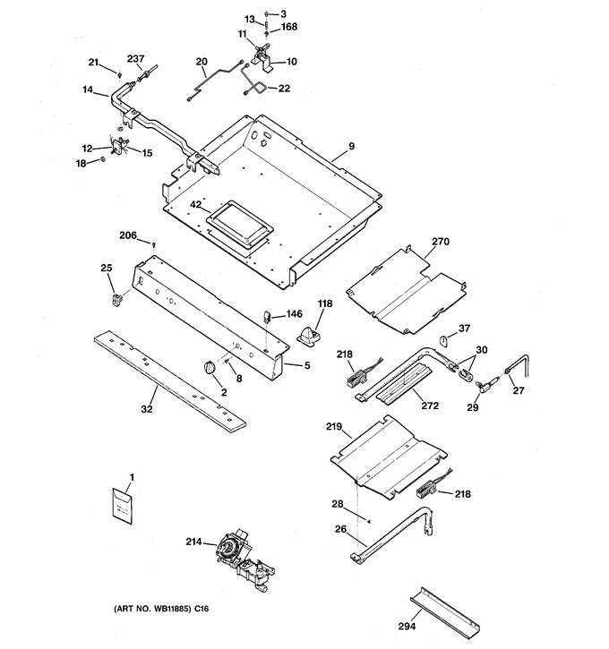 Diagram for JGB900SEF2SS