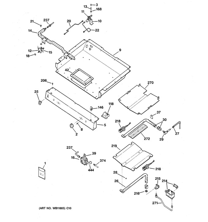 Diagram for JGB905CEF1CC