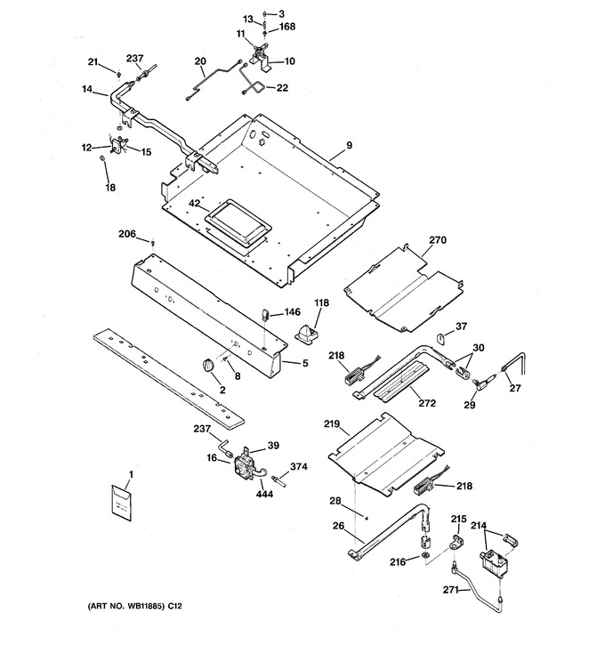 Diagram for JGB920BEF1BB