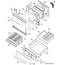 Diagram for 4 - Door & Drawer Parts