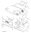 Diagram for 1 - Control Panel & Cooktop