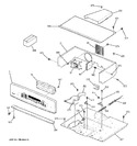 Diagram for 1 - Control Panel & Cooktop