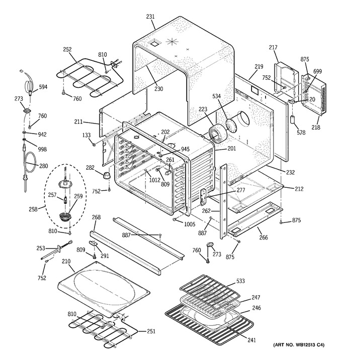 Diagram for JT915WF2WW