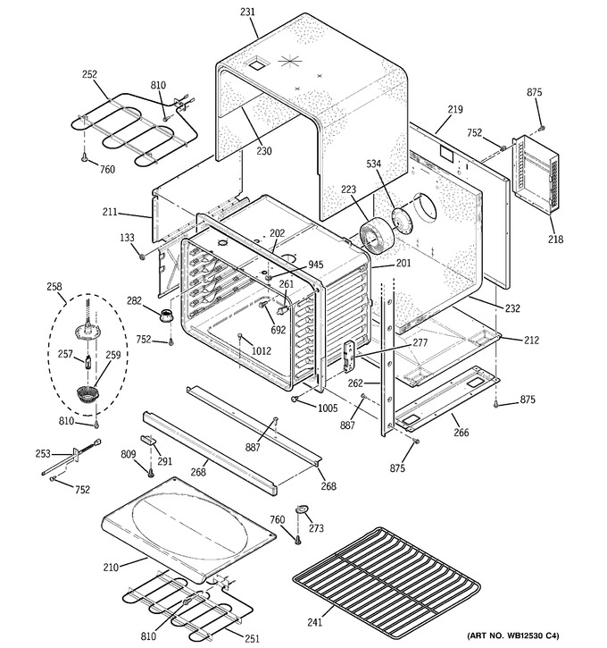 Diagram for JT955CF5CC