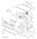 Diagram for 1 - Control Panel & Cooktop