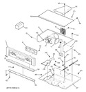 Diagram for 1 - Control Panel & Cooktop