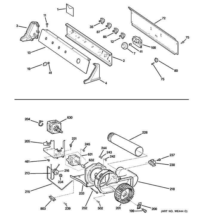 Diagram for DLSR483EE0CC