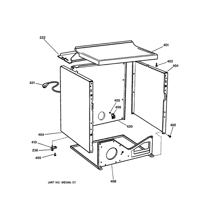 Diagram for DLSR483GE0WW