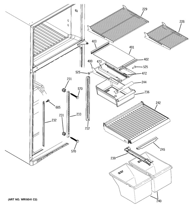 Diagram for GTS18DCPFLCC