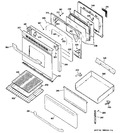 Diagram for 3 - Door & Drawer Parts