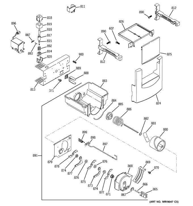 Diagram for ZSGS420DMCSS