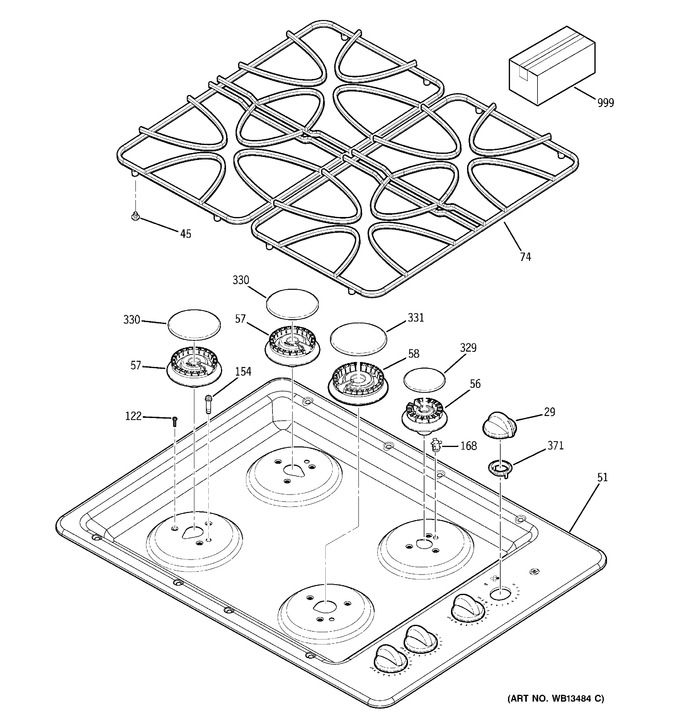 Diagram for JGP330BEK1BB