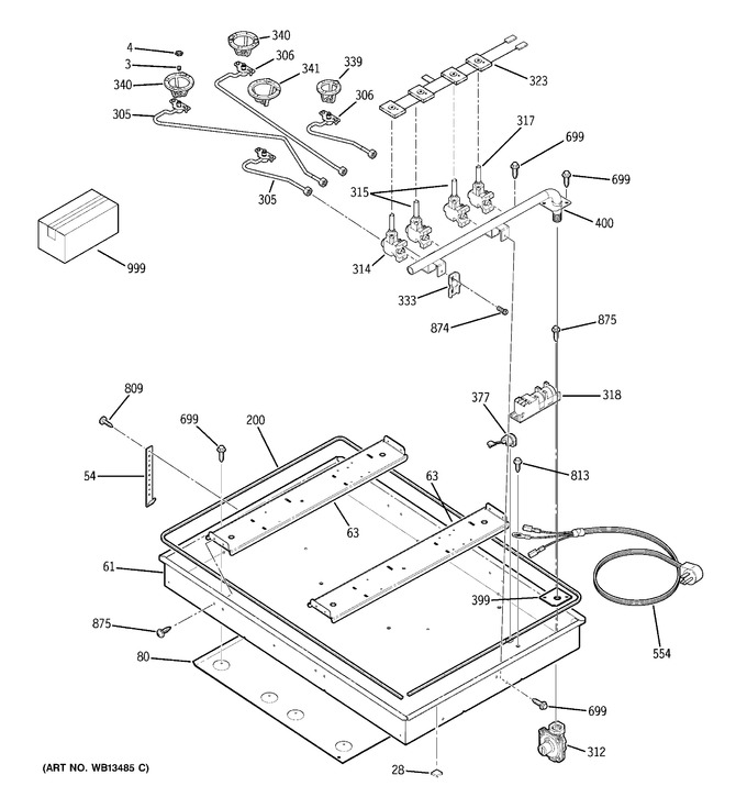 Diagram for JGP330BEK1BB