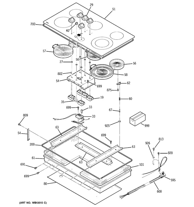 Diagram for JP655SK1SS