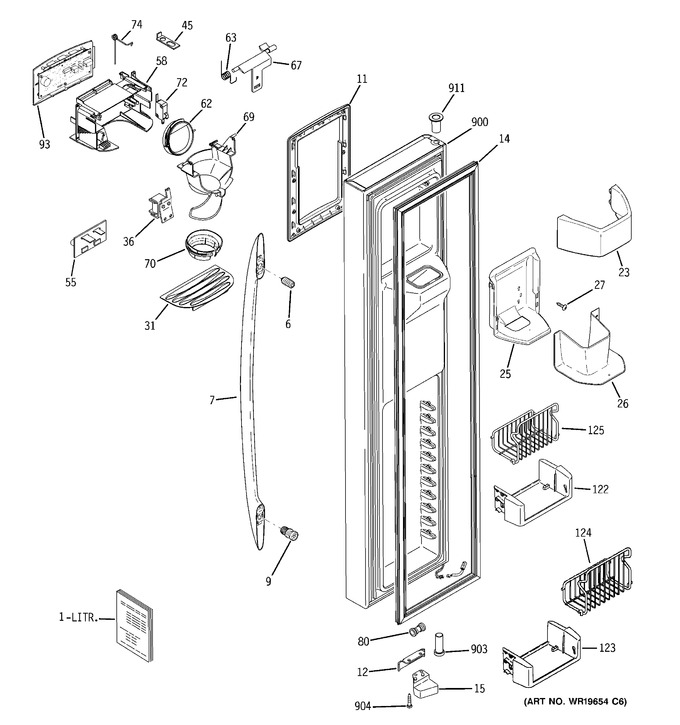 Diagram for PSF26PGSAWS