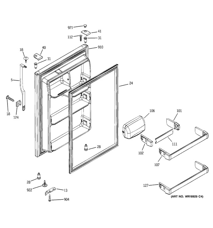 Diagram for GTS22JCPARWW