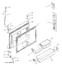 Diagram for 1 - Freezer Door