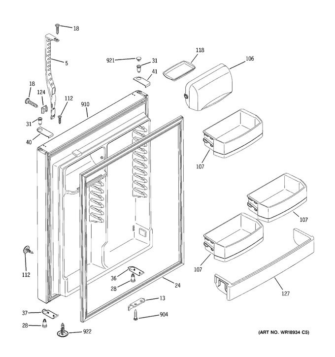 Diagram for GTS22QBNARWW