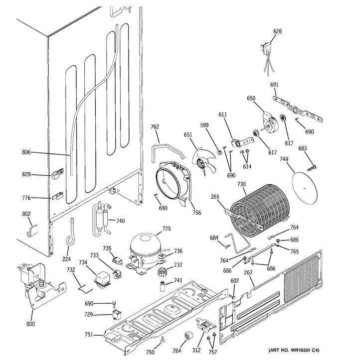 Diagram for GTS22WCPARWW