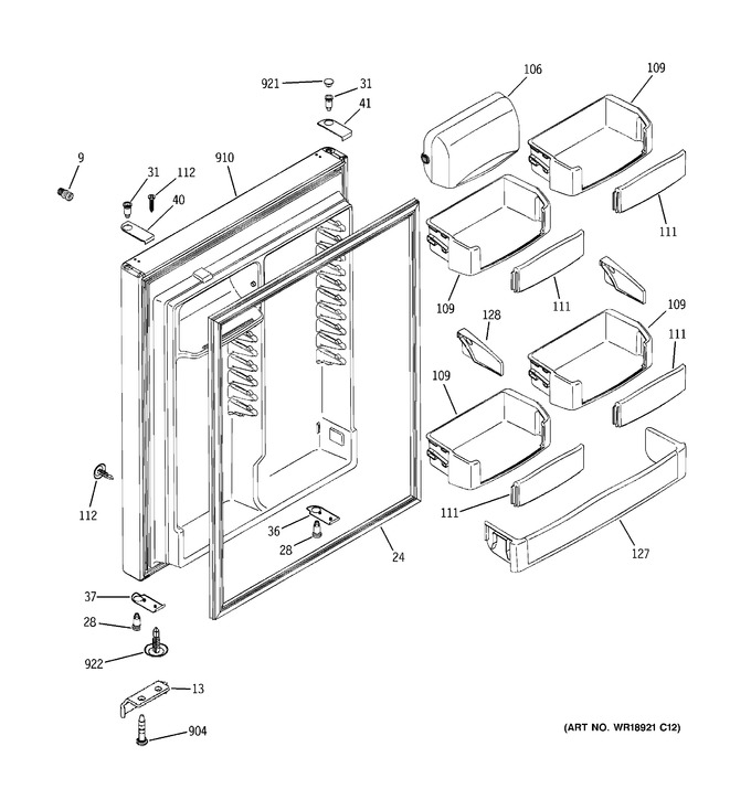 Diagram for PTS22LHSARWW