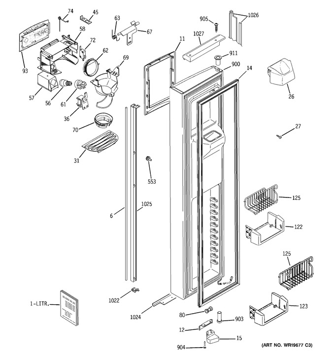 Diagram for PSH25NGSABV