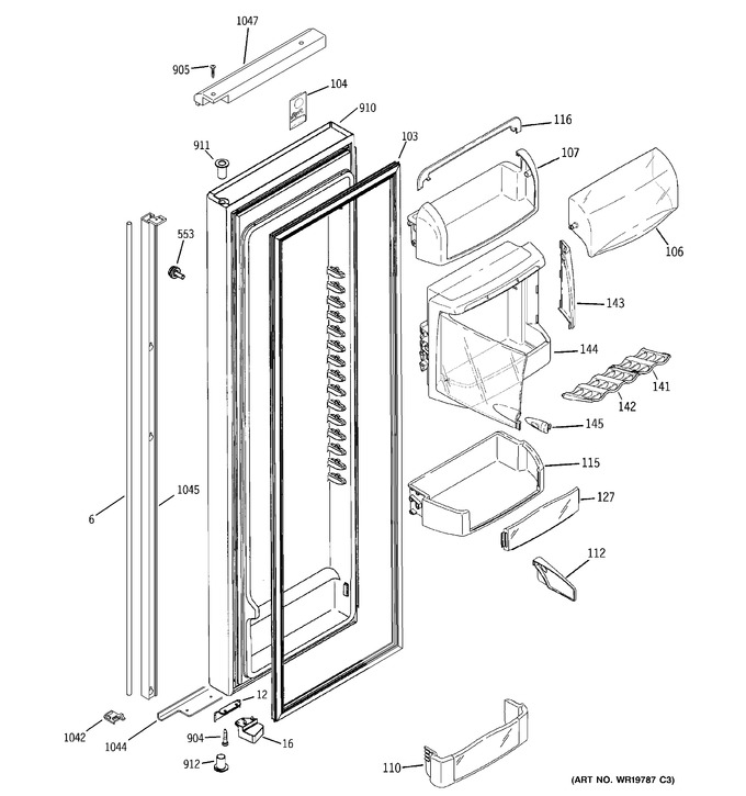 Diagram for PSH25PGSACV