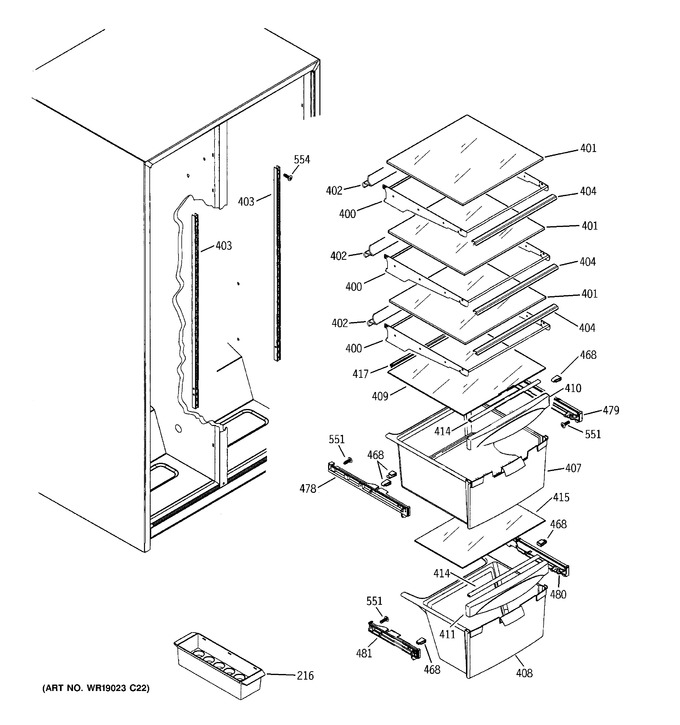 Diagram for GSG20IESAFWW