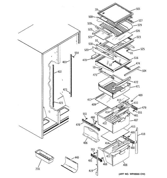 Diagram for GSG25MISAFWW