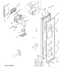 Diagram for 1 - Freezer Door