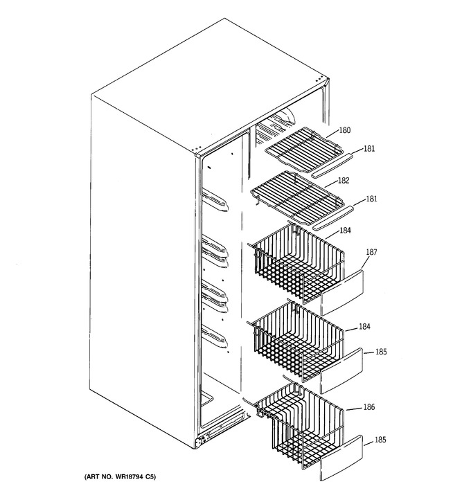 Diagram for PSF26MGSAWW