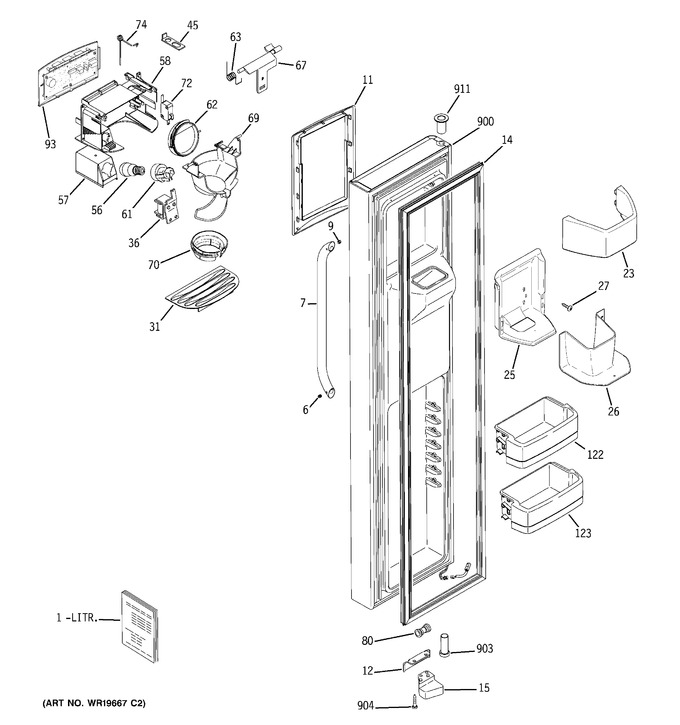 Diagram for GSS25TSRDSS