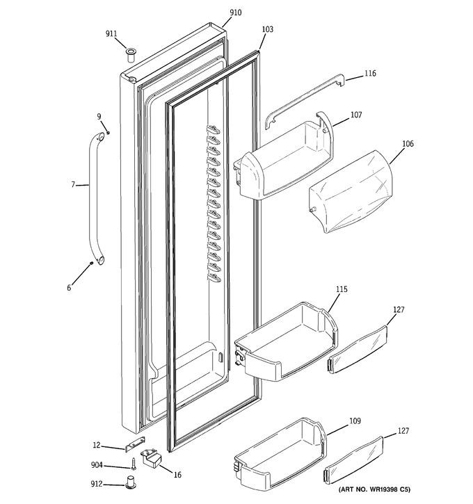 Diagram for GSS25TSRDSS