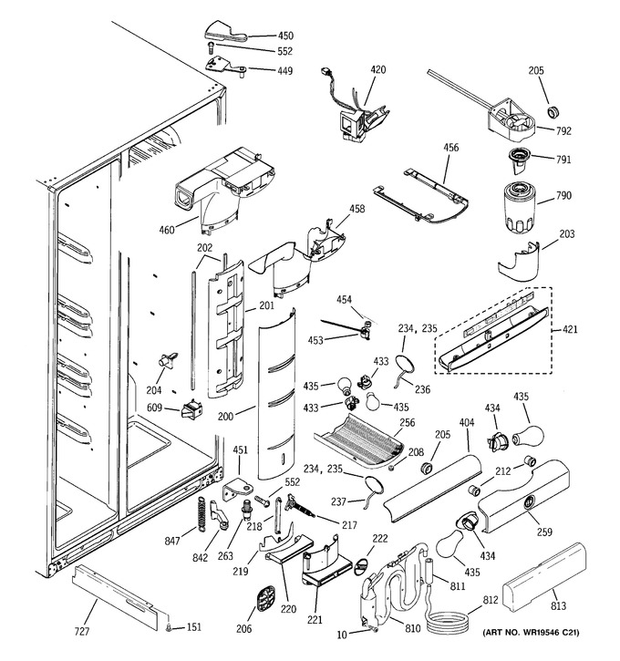 Diagram for PSR26UHPDBB