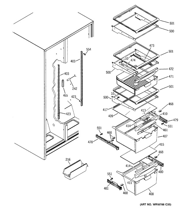 Diagram for BSS25JFRFWW