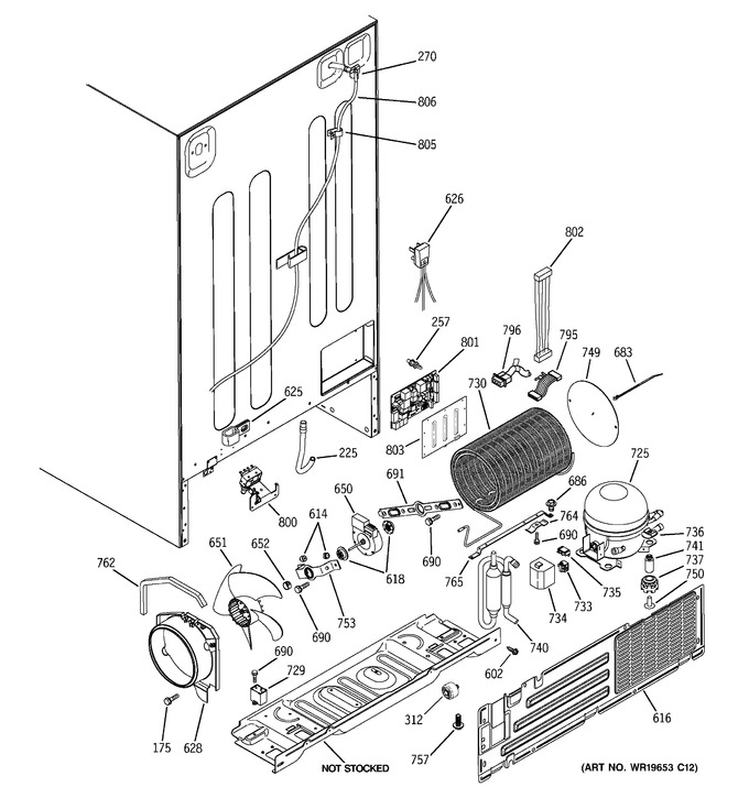 Diagram for GCG23YESAFWW