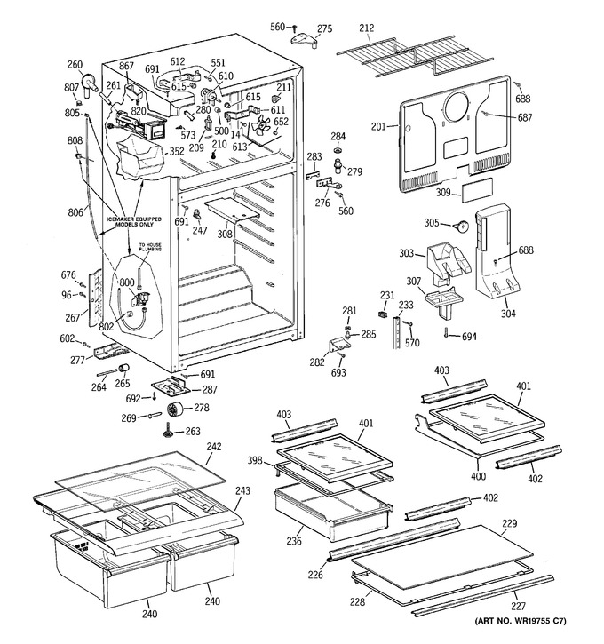 Diagram for GTT18HCSARWW