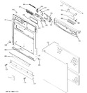 Diagram for 1 - Escutcheon & Door Assembly