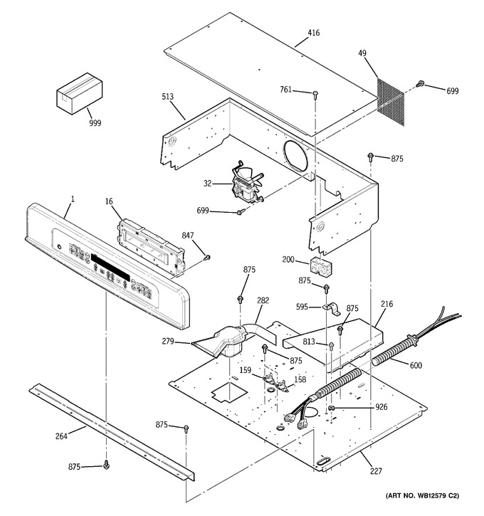 Diagram for JTP48WF5WW