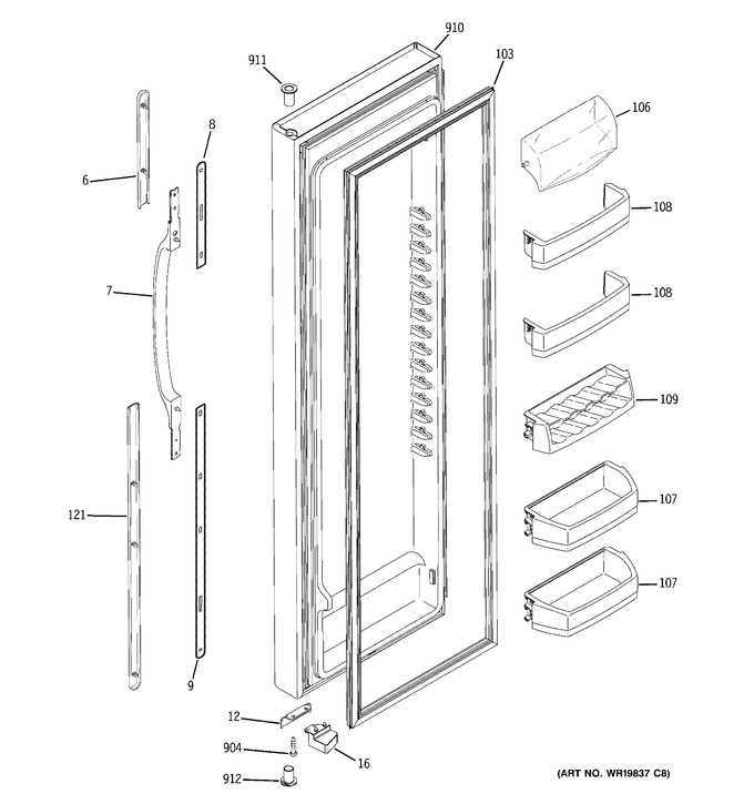 Diagram for GSL25WGSCBS