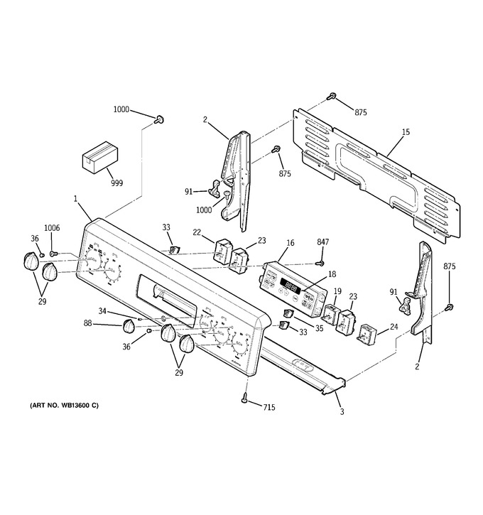 Diagram for JB710WK1WW