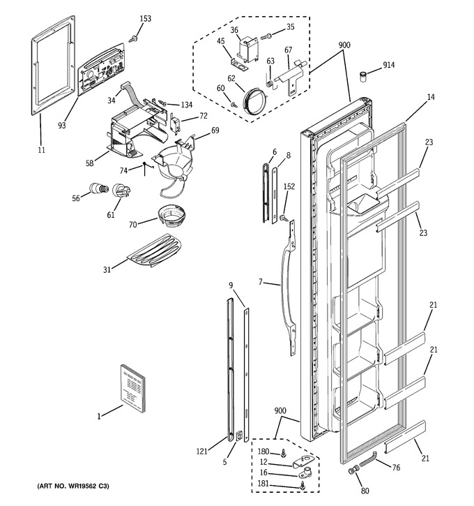 Diagram for GSS25WGPJBB