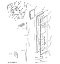 Diagram for 1 - Freezer Door