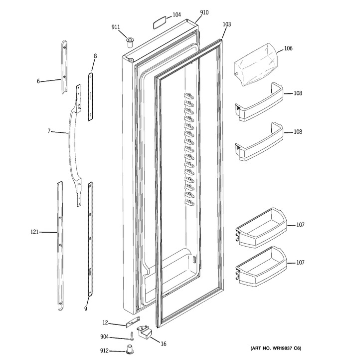 Diagram for ESS25XGSACC