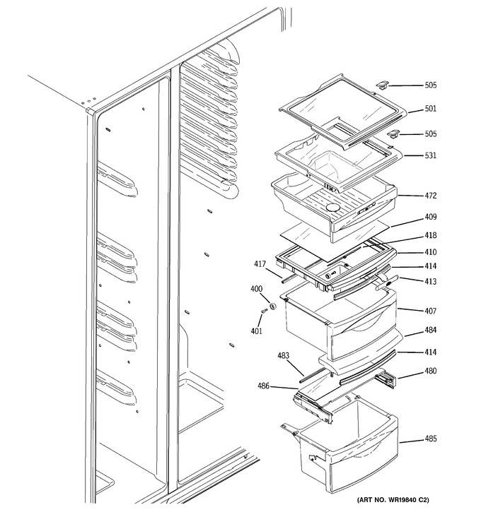 Diagram for GSS23KGSBWW