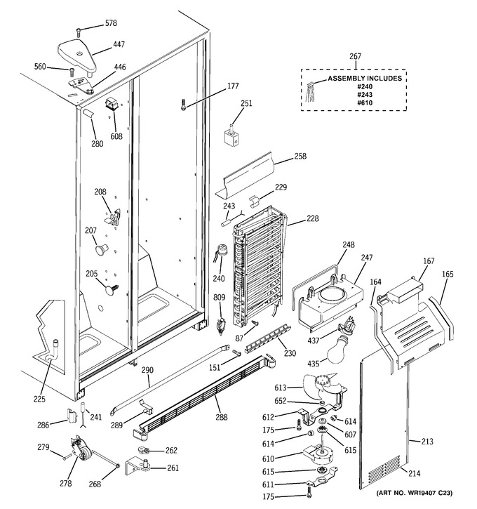 Diagram for GSH25JSRFSS