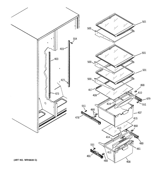 Diagram for GSH25JSRFSS